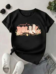 Women T-Shirts - Black - View 1