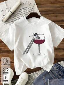 Women T-Shirts - White. - View 10