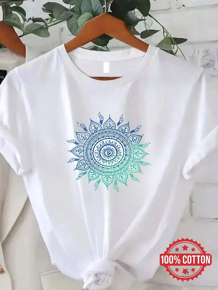 Women T-Shirts - [White] - View 1