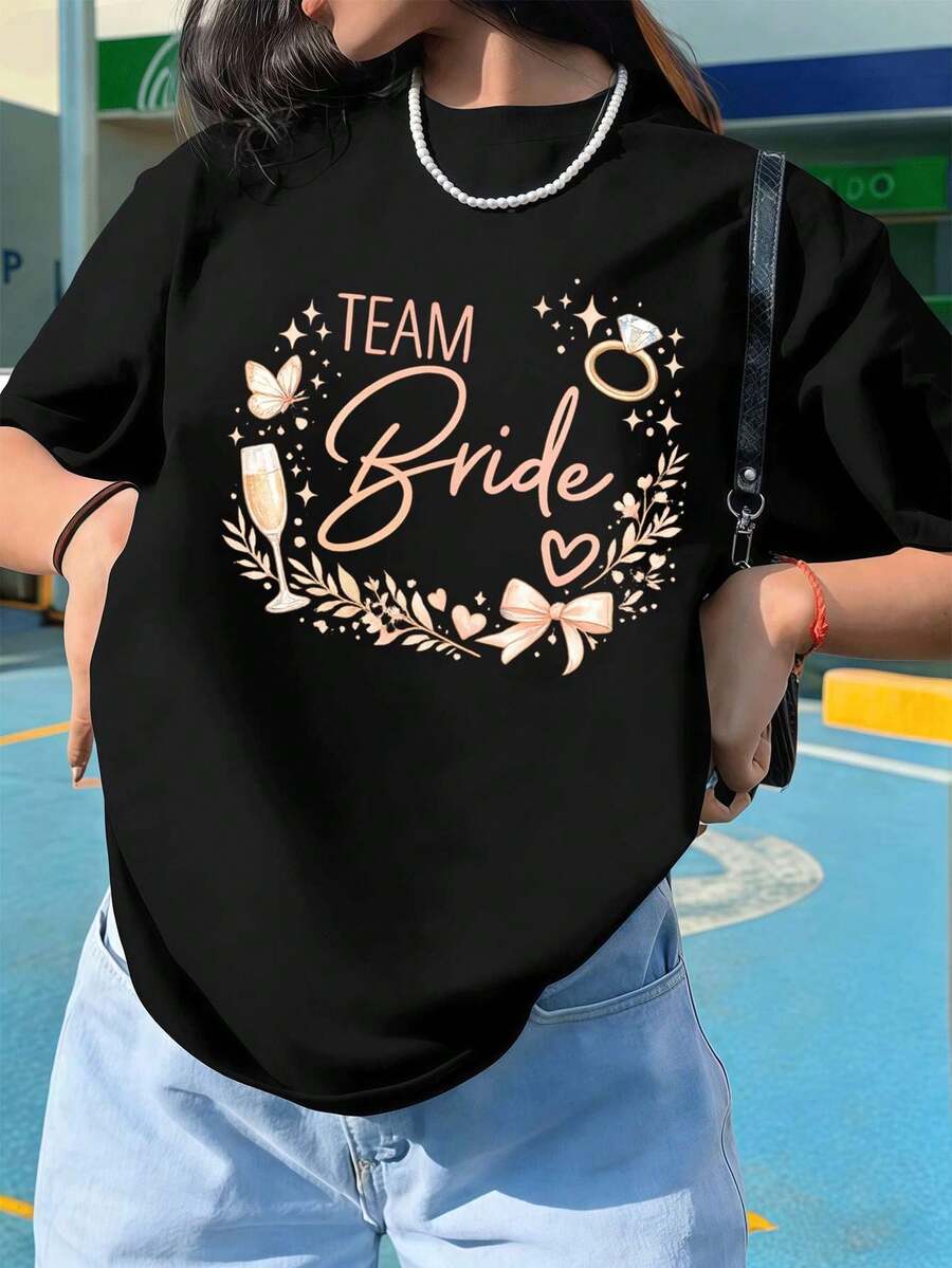Women T-Shirts - Black - View 1