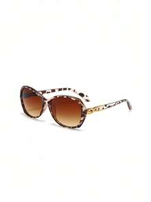 1pc European And American Retro Style Square Frame Fashionable Glasses, Casual And Versatile, Suitable For Street Photography, Hiking, Fishing - Multicolor - View 11