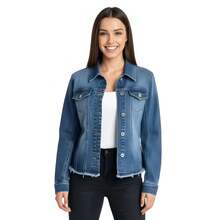 Women's Denim Jacket O4ZH - Raw - View 6