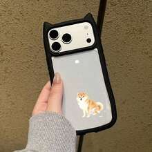 スマホケース  猫耳デザイン シンプルデザイン おしゃれデザイン 大人上品 TPU外殻 全面保護 耐衝撃 傷防止 カメラレンズ保護 17pro Max/17pro/17/11/12/13/14/15/15Pro/15PluS/15Pro Max/16/16Pro/16PluS/16Pro Max/MIN/X/XR 対応 インスタ映え 贈り物に最適 - 蓝色 - チェックする 2