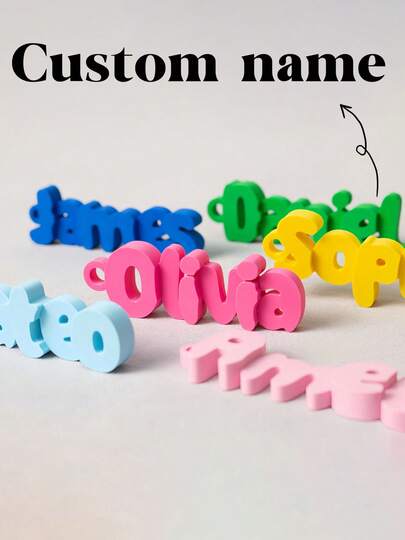 Thẻ tên in 3D cá nhân hóa: Dùng cho hành lý, bình nước, ba lô, thẻ quà tặng.
