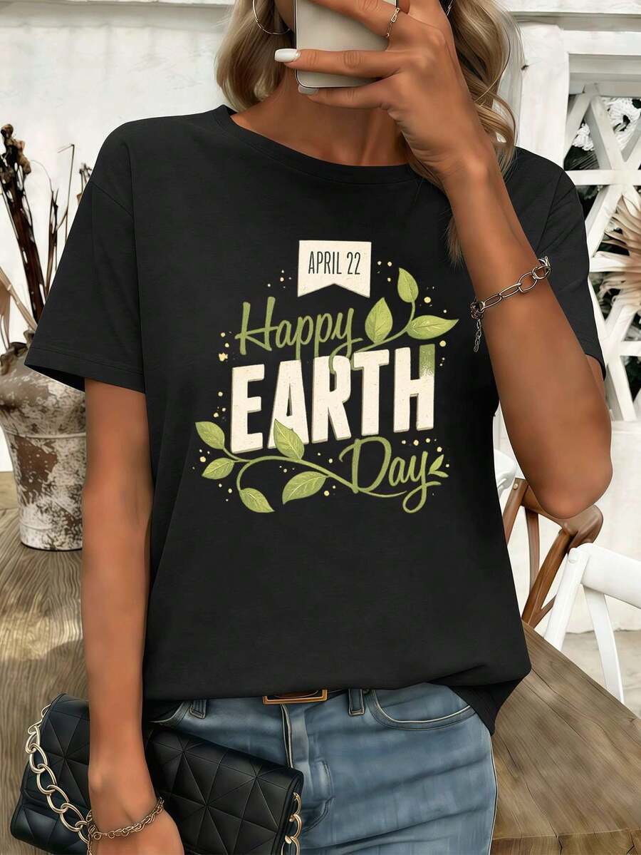 Women T-Shirts - Black - View 1