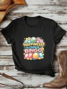 Women T-Shirts - Black - View 1