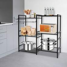 Garage Integrated Storage Racks - Black - View 5