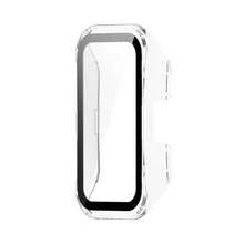 Ốp lưng PC chống sốc đa năng kèm miếng dán màn hình, tương thích với vòng đeo tay thông minh Band 8/9/10/11/11 Pro, bền bỉ, chống trầy xước và chống rơi vỡ. - Không khuôn - Xem 8