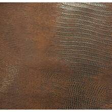 Faux Leather Alligator Embossed Upholstery Fabric By The Yard, Brown, Multi-Color Options - 1 - View 4