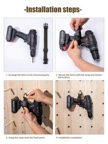 12pcs 2.5x45cm Thick Adjustable Polypropylene (PP) Webbing Straps With Quick Release Buckle And Carabiner, Black Multi-Purpose Tie Down Straps, Ideal For Christmas, Birthday, Father's Day Gifts, Outdoor Camping, Luggage, Backpack, Tent, Equipment Fixing And Home Organization - 12pcs Black - View 7