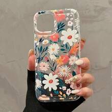 Case Cover For IPhone XR 11 12 13 14 15 16 17 PRO MAX 14 15 16 PLUS Galaxy A03 A04 A04E A04S A05 A05S A07 A10 A10S A11 A12 A14 A15 A16 A17 A26 A20 A30 A23 A32 A34 A35 A50 A51 A52 A54 A55 A71 A72 M23 M34 M52 M53 S20 FE S21 FE S22 Ultra S23 FE S23 Ultra S24 Plus S24 Ultra S25 EDGE S25 Ultra A1 A2 A3 A5 9A 10C 11A 12 12C 13 13C 14C 15 15C 11 Lite 12 Lite 15T Pro POCO F3 F5 F7 M4 PRO M5S X3 Nfc X3 Pro X4 PRO X5 X6 Pro G20 G22 G24 G30 G32 G34 G35 G52 G53 G54 G60 G84 E7 E13 E20 E22 EDGE 30 40 Transparent Shockproof Full Screen Flower Patterns - Y1 - Xem 2