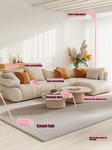 Bendable Duster For Cleaning Blinds, Air Conditioner Vents, Fans And Other Dust Removal - Multicolor - View 3