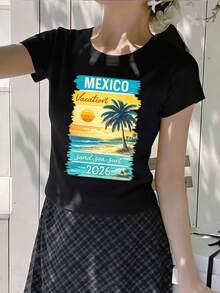Women T-Shirts - Black - View 2