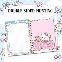 Sổ tay nhật ký Sanrio Friends dễ thương, bao gồm Hello Kitty và các nhân vật đáng yêu khác, món quà lý tưởng cho bé gái, phù hợp để lên kế hoạch và ghi chú. Kèm theo các hình dán Sanrio ngẫu nhiên. Sổ tay, giấy ghi nhớ, sổ kế hoạch, văn phòng phẩm, đồ dùng văn phòng. - Tạp chí - Xem 8