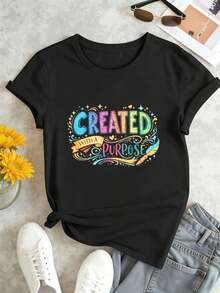 Women T-Shirts - Black - View 2