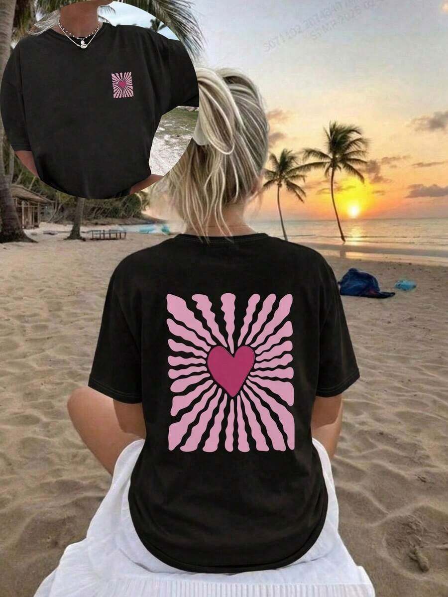 Women T-Shirts - Black - View 1