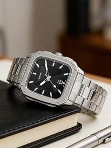 Reloj de pulsera de acero inoxidable FOSSIL de moda para el uso diario, FS5933 - Plateado - Ver 8