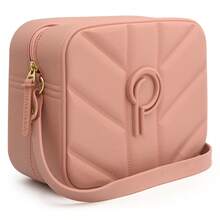 Women's Shoulder Bag, Medium Size, Crossbody - Roma desnuda - Ver 4