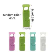 4/12/20pcs Bread Bag Clips, Bagel Bag Clips, Sealing Clips, Easy Squeeze Lock, Suitable For Various Bags Sealing, Household Kitchen Supplies - Multicolor - View 12
