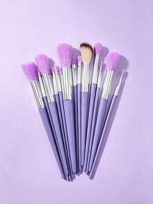 33件套化妆刷套装（含束口袋），包含粉扑、化妆海绵、腮红刷、粉底刷、眼影刷、轮廓刷、眼影刷、软毛刷、腮红刷，专业化妆刷套装，女士化妆刷套装，洗脸刷套装，化妆刷套装，全套化妆刷套装，化妆刷套装，化妆礼盒套装 - 彩色 - 查看 5