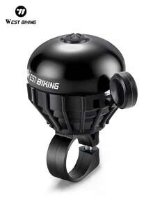 Chuông xe đạp hợp kim nhôm WEST BIKING, phụ kiện cá nhân hóa cho xe đạp đường trường và xe đạp leo núi, phù hợp với ghi đông có đường kính 2-2,2cm, dễ dàng lắp đặt. - Nhiều màu - Xem 10