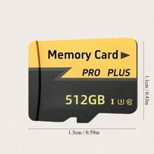 512GB Memory SD Card, TF Card, High Speed UHS-I Mini Memory Card, Full HD, Expandable Storage For Android Smartphones - View 2