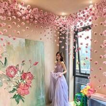Artificial Flower DIY Hanging Flower Curtain, Home Decor - Multicolor - View 7