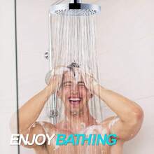 Fixed Round Shower Head 6-Inch Replacement Overhead Rainfall Rain Shower Head - Shower Head - View 5