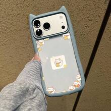 スマホケース  猫耳デザイン  全面保護 耐衝撃 傷防止 カメラレンズ保護 17pro Max/17pro/17/11/12/13/14/15/15Pro/15PluS/15Pro Max/16/16Pro/16PluS/16Pro Max/MIN/X/XR 対応 シンプルおしゃれ インスタ映え 大人上品 プレゼント - 粉色 - チェックする 3