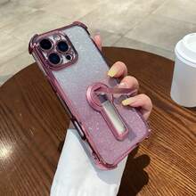 (Follow The Store, Collect The Product To Get A Free Lanyard) Phone Case With Stand + Wrist Strap, Compatible With Apple 17 Pro Max, 16 Pro Max, 15 Pro Max, 14 Pro Max, 13 Pro Max, 12 Pro Max, 11 Pro Max, XS Max, 7, 8 Plus, Galaxy S26, 2524321u, Honor, - Pink - View 4