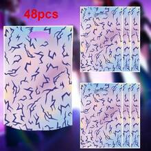 28pcs-48pcs Printed OPP Bags, Gift Bags With Handles - Color Printed Gift Bags - View 8