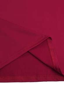 Women's Solid Color Sleeveless Sexy Backless Elegant Long Dress, Charming For Parties, Proms, Birthdays And Other Occasions Wedding Party - Burgundy - View 8