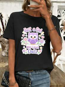 Women T-Shirts - Black - View 1