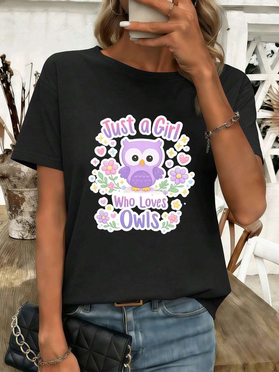 Women T-Shirts - Black - View 1