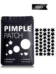 1440 piezas Gran cantidad de pegatinas de estrellas para la cara - Con bolsa de almacenamiento, adecuadas para decoración diaria, eventos y fiestas - Pegatinas de estrellas - Diseño lindo, favorito de las mujeres jóvenes, colores pastel lindos con colores brillantes, accesorios para fotos, pegatinas de celebridades, pegatinas de decoración de estrellas para la cara en fiestas, pegatinas de estrellas láser, mejor regalo de vacaciones y cumpleaños para mujeres - Negro - Ver 11
