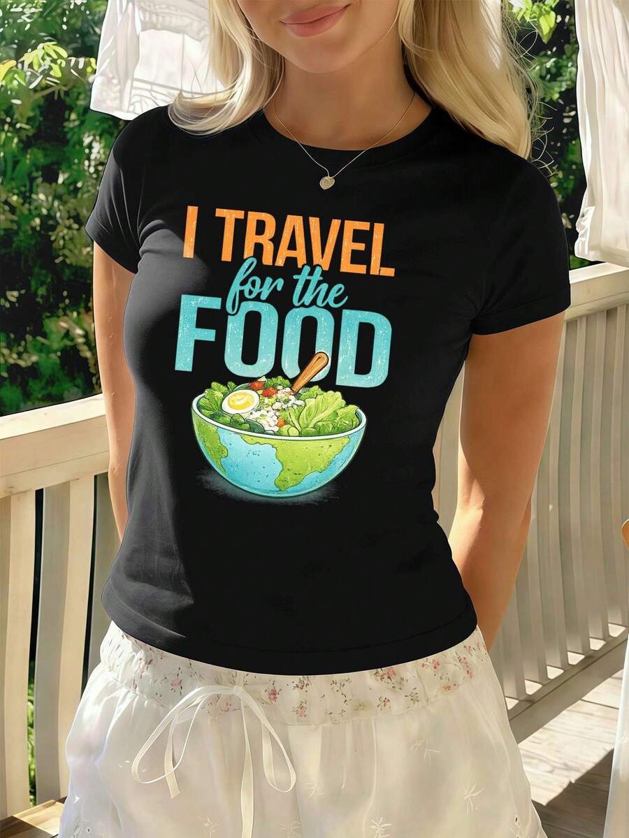 Women T-Shirts - Black - View 1