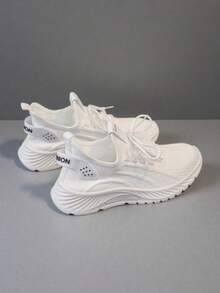 2025 New Autumn And Winter Multifunctional Popular Student Flat Sports Shoes, Summer Sports And Leisure Thick-Soled Platform Shoes. - White - View 5