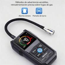Detector Analizador De Gases Combustible Explosimetro Negro - Negro - Ver 7