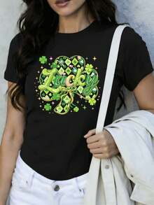 Women T-Shirts - Black - View 1