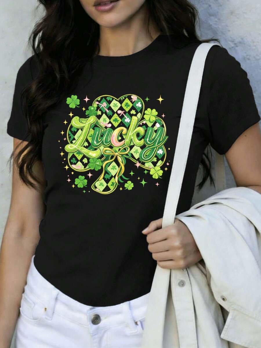 Women T-Shirts - Black - View 1