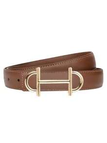Women's Leather Belt, Elegant French Niche Style, Versatile Waist Belt - Multicolor - View 12