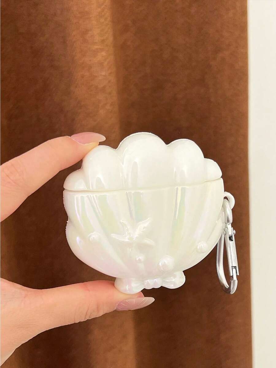 1 pieza Funda protectora de TPU con diseño de concha a prueba de caídas compatible con Pro/Pro2/Pro3/1ra Gen/2da Gen/3ra Gen/4ta Gen, regalo para mujeres - Multicolor - Ver 1