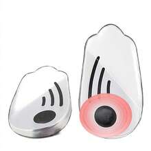 2 miếng đệm gót chân, miếng lót gót chân bằng silicon PU giúp bảo vệ khỏi đau gót chân, gai gót chân, miếng lót giảm sốc cho giày thể thao. - Trong sáng - Xem 7