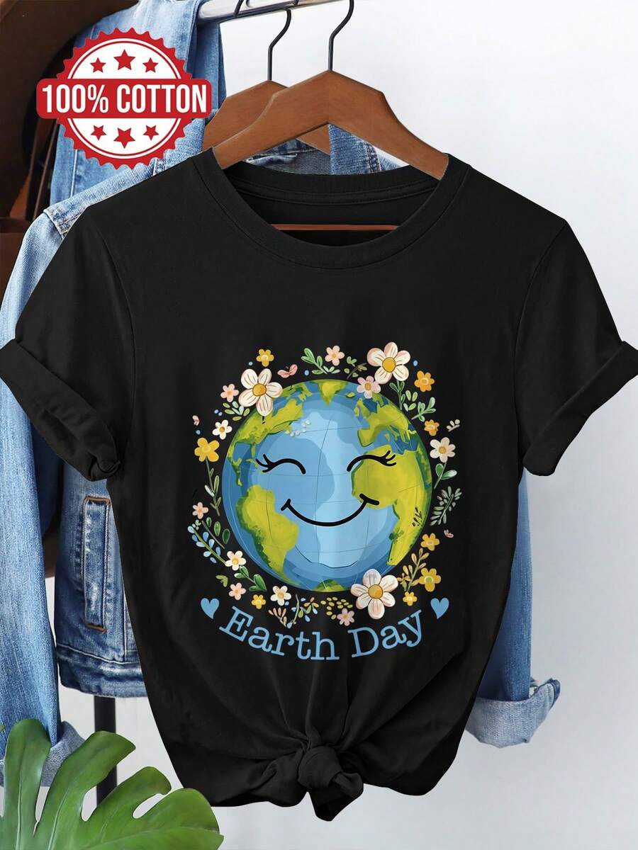 Women T-Shirts - Black - View 1