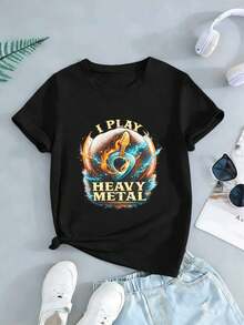 Women T-Shirts - Black - View 2