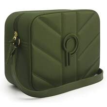 Women's Shoulder Bag, Medium Size, Crossbody - Roman Military - View 4