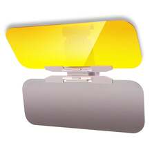 Visera parasol extensible 2 en 1 para día y noche antirreflejo, ajuste universal para SUV y camioneta - Parasol de doble uso - Ver 7