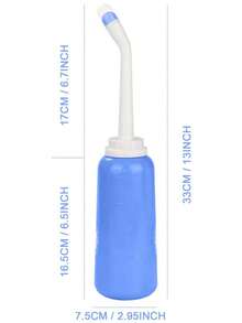 350ml Toilet Cleaning Spray Bottle, Portable Spray Cleaner (Packaging In Random Paper Box Or Bag) - Blue - View 3