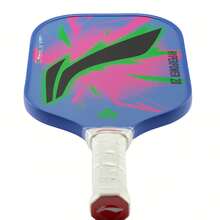 Pala de pickleball LI-NING HYPERPOWER 20, superficie de fibra de vidrio de 16 mm, raqueta de nivel básico Power Type ACPV021 ACPV023 ACPV025 - morado - Ver 7