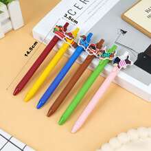 Bộ 5/10/15 bút bi rút gọn màu trung tính hình chó Dachshund - Kiểu hoạt hình, mực khô nhanh, đồ dùng học tập/văn phòng, lớp học mỹ thuật, phần thưởng cho học sinh, quà tặng tựu trường, quà tốt nghiệp, quà tặng tiệc tùng, quà tặng ngày lễ. - Bộ - Xem 4